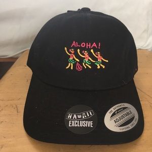 NWT Volcom Black cotton embroidered hat